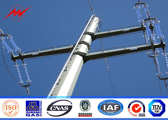 i 10m hanno galvanizzato la corrente elettrica d'acciaio Palo per la linea della trasmissione 69KV