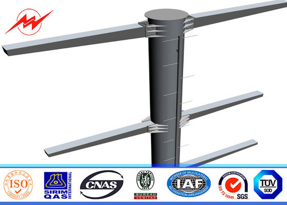 l'acciaio di 11M ha galvanizzato la corrente elettrica Palo per la linea di trasmissione sopraelevata