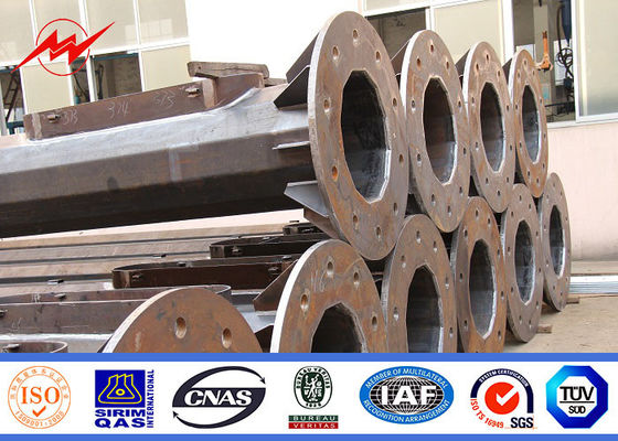 illuminazione alta di verniciatura del centro sportivo del palo dell'albero di 50m con il sistema di sollevamento