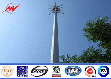 80FT hanno galvanizzato la trasmissione unipolare d'acciaio della mono torre di Palo