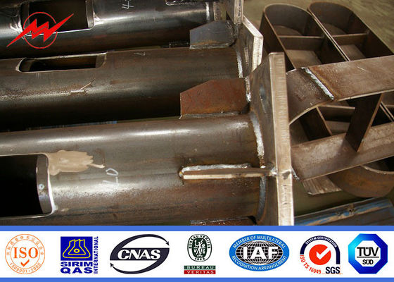 illuminazione di palo dell'albero dello stadio di football americano di 45m alta con il sistema di sollevamento