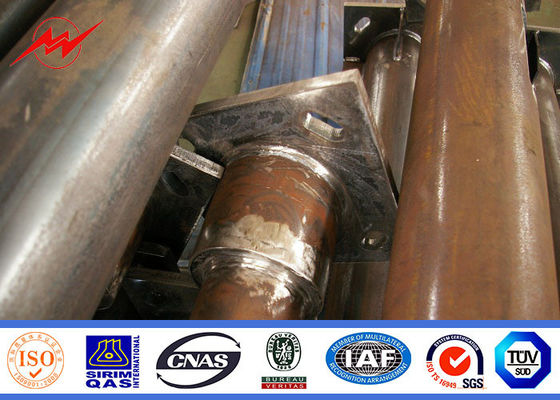 palo rotondo dell'albero di 35m alto per illuminazione del parco con il sistema di sollevamento