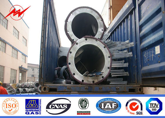 illuminazione del centro sportivo del palo dell'albero del multisidedl di 50m alta con il sistema di sollevamento