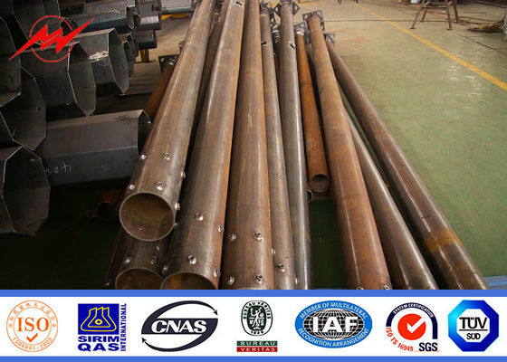 illuminazione del centro sportivo del palo dell'albero del multisidedl di 50m alta con il sistema di sollevamento