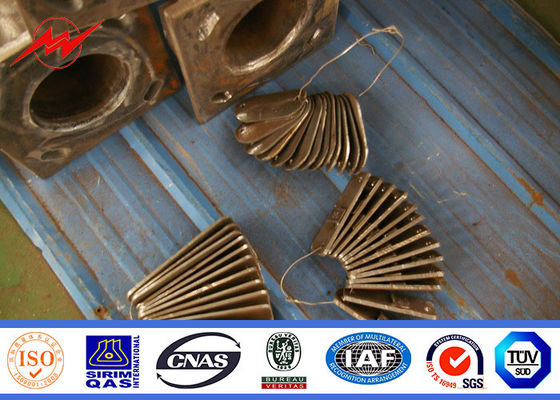 illuminazione poligonale del centro sportivo del palo dell'albero di 35m alta con il sistema di sollevamento