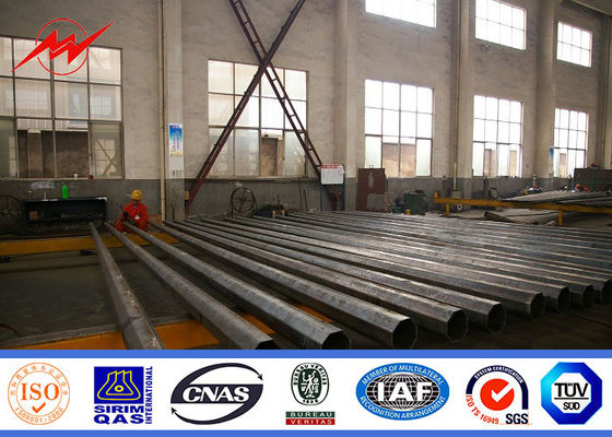 palo conico dell'albero di 20m alto per illuminazione del centro sportivo con l'argano