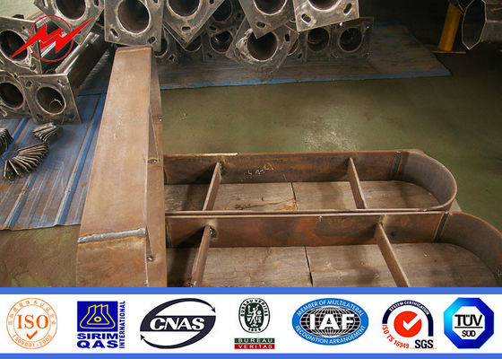 palo conico dell'albero di 20m alto per illuminazione del centro sportivo con l'argano