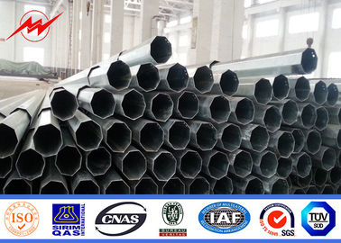TIPO GH NGCP Palo d'acciaio galvanizzato norma di 60FT di HS con 4-5mm Thickenss