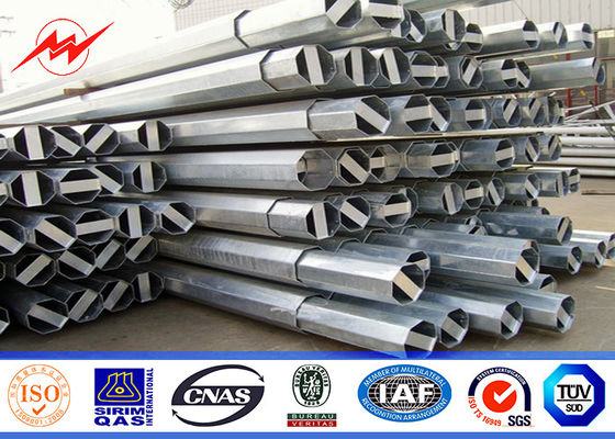 La classe una 8M ha galvanizzato Electric Power Palo 3mm per la linea di trasmissione 69KV
