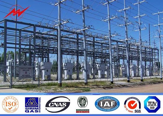 Tipo palo 2.75mm della flangia Gr65 di energia elettrica per il trasporto di energia 69kv