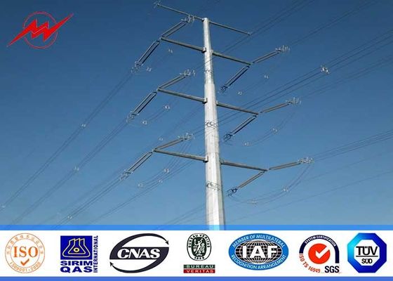 Tipo conico sezioni del piatto d'acciaio tre di spessore del palo 2.75mm di energia elettrica