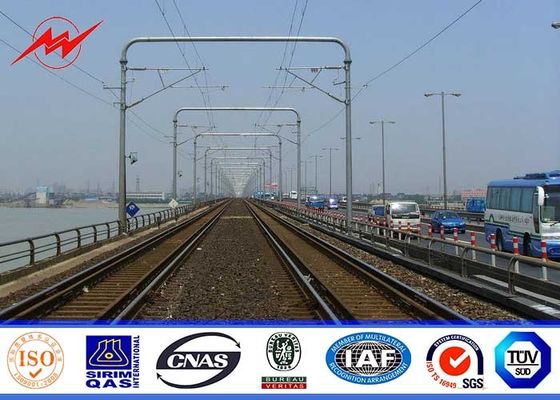 Tipo conico sezioni del piatto d'acciaio tre di spessore del palo 2.75mm di energia elettrica