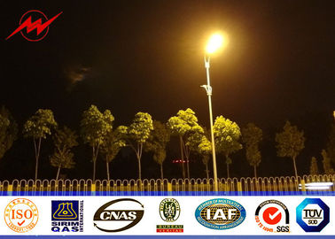 Immersione calda rotonda/ottagonale di 8m ha galvanizzato l'iluminazione pubblica pali con 30w LED