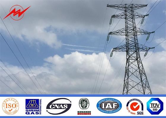 Corrente elettrica d'acciaio poligonale professionale Palo grata/tubolare per la linea