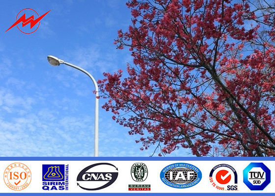 Professionista 12m uno spessore di pali leggeri 3mm del parcheggio della via del braccio