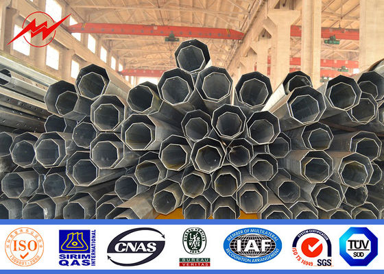 L'OEM HDG Electric Power d'acciaio ad alta tensione Palo 25M Polygongal ha affusolato