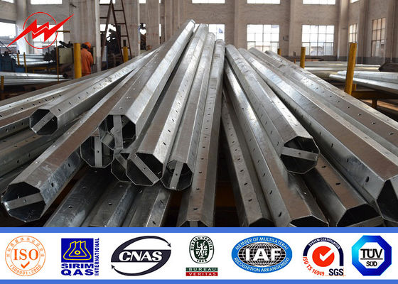 potere palo elettrico della trasmissione di 11KV HDG 25M 20KN con le armi trasversali