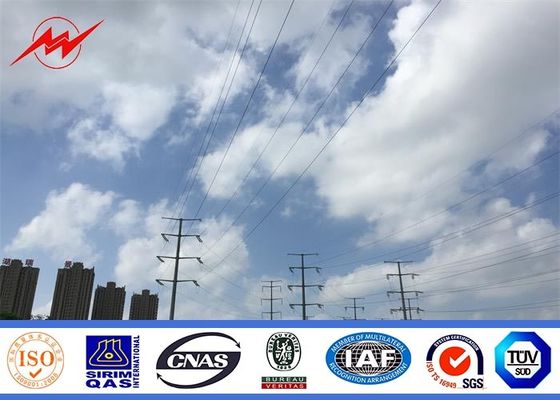 11KV multi Palo incastrantesi elettrico parteggiato, immersione calda Palo d'acciaio galvanizzato