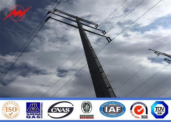 Corrente elettrica poligonale Palo per la trasmissione media di tensione 110KV