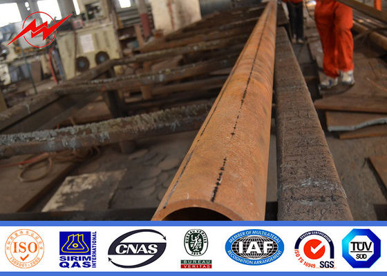 La immersione calda ha galvanizzato l'iluminazione pubblica pali solare di 7m con il singolo braccio