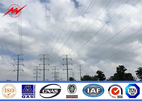 Corrente elettrica Palo della grata/tubolare galvanizzazione d'acciaio per la linea di trasmissione