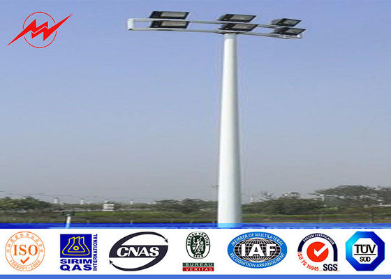 Alto albero galvanizzato Palo di 30M con l'argano per illuminazione del parcheggio