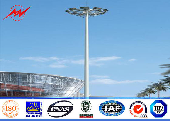 Albero alto 35M poligonale Palo per illuminazione dello stadio