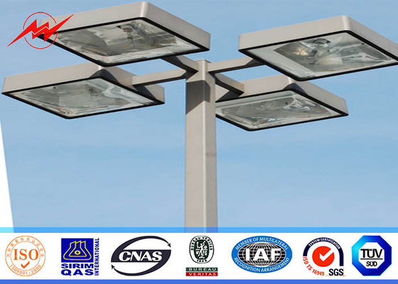 Alto albero Palo dell'aeroporto 30M HDG con il doppio pannello della lanterna per 100 metri quadri di illuminazione dello stadio