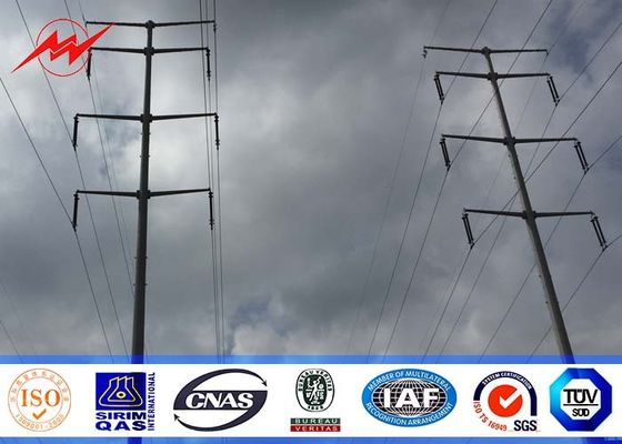 8M multisided 300kg lo spessore palo pratico d'acciaio del carico 3mm per il progetto dell'elettricità della STAZIONE TERMALE del Pakistan