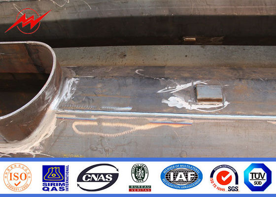 Spolverizzi pali leggeri industriali all'aperto rivestiti 35m/iluminazione pubblica palo galvanizzata