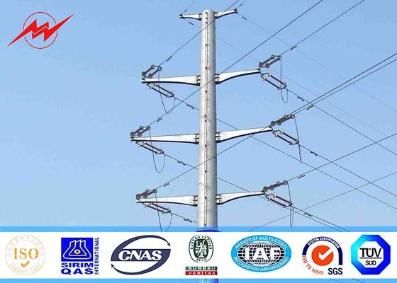 spessore della parete di 16M 10KN 4mm palo pratico d'acciaio per potere della trasmissione di distribition 132kv