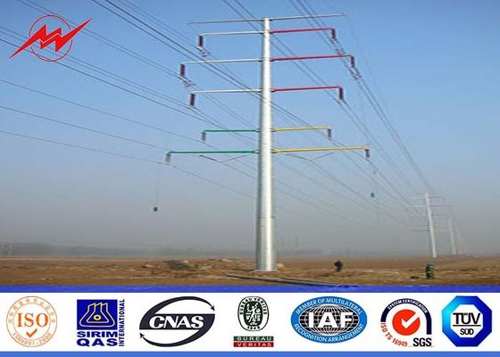 spessore della parete di 16M 10KN 4mm palo pratico d'acciaio per potere della trasmissione di distribition 132kv