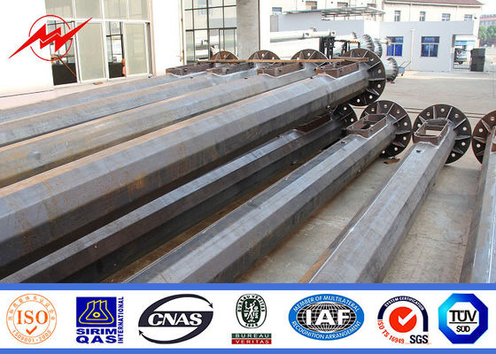 Albero d'acciaio galvanizzato rotondo sopportabile palo leggero della immersione calda alto per il quadrato