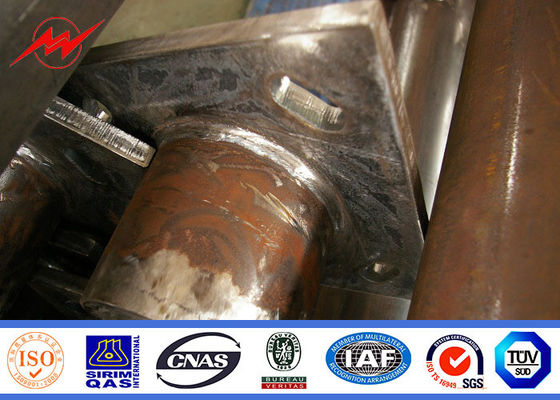 Multi albero parteggiato Palo dei tunnel di 25m alto con il sistema di sollevamento 3 millimetri di spessore