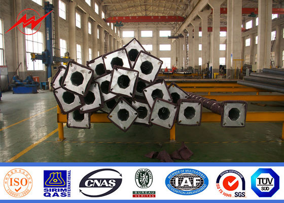 Scelga il braccio Pali d'acciaio galvanizzati 3mm, palo leggero all'aperto anticorrosivo