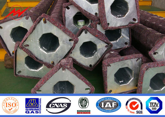 Scelga il braccio Pali d'acciaio galvanizzati 3mm, palo leggero all'aperto anticorrosivo