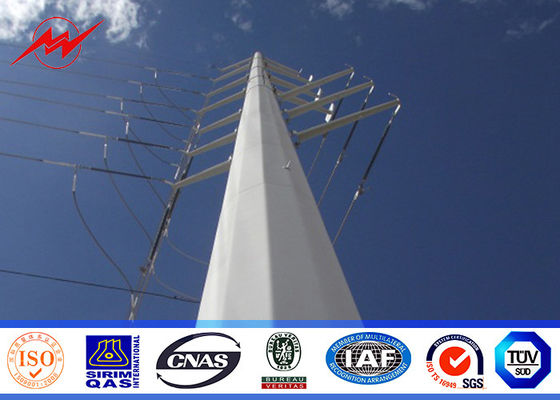 Doppio giardino pali leggeri di telecomunicazione del circuito 10kv fuori