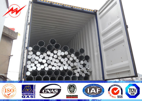 33KV conico 11m palo pratico d'acciaio per distribuzione di corrente elettrica 33KV