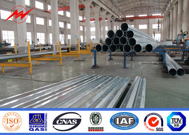 Pali d'acciaio galvanizzato ottagonale professionale spessore 35ft/di 30ft 3mm