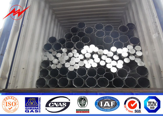 Il braccio 69kv rotondo 10m del doppio gioco congiunge il tipo palo pratico d'acciaio protetto contro le esplosioni