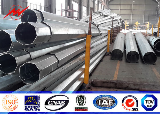 Il braccio 69kv rotondo 10m del doppio gioco congiunge il tipo palo pratico d'acciaio protetto contro le esplosioni