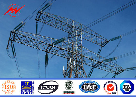 torre di antenna a stilo d'acciaio della trasmissione di potere 500kv della mono torre elettrica di Palo