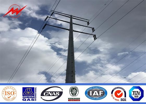 linea di trasmissione galvanizzata tensione media 132KV anti ruggine 3-15m di Palo