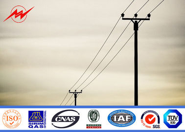 approvato d'acciaio galvanizzato elettrico di Palo del doppio circuito ottagonale