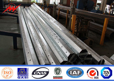 approvato d'acciaio galvanizzato elettrico di Palo del doppio circuito ottagonale