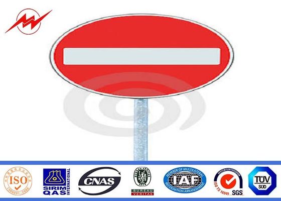 Segnali stradali poligonali del professionista 6M Pali LED per il monitoraggio della macchina fotografica