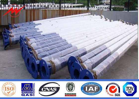 Singola forma ottagonale di Palo del semaforo del braccio 6M con il braccio trasversale caldo di galvanizzazione 11M della immersione