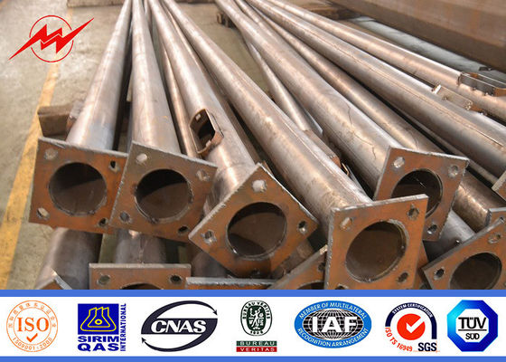 il quadrato all'aperto di 11m ha galvanizzato il parcheggio palo leggero con le doppie armi