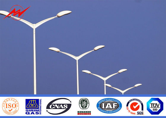 Iluminazione pubblica pali anticorrosiva, spessore dei pali di illuminazione 3mm della strada principale