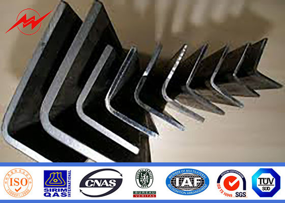 Q235 100x100x16 ha galvanizzato l'acciaio di angolo per le torri della trasmissione dei ponti dei fasci